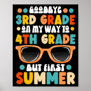 Póster 3.ª Graduación A 4º Grado Pero Primer Verano