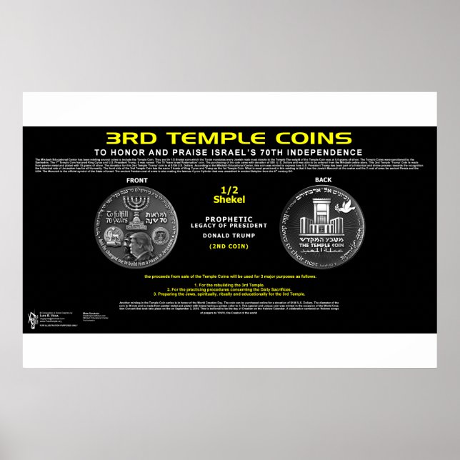 Póster 3.ª Moneda 2 del Templo (Frente)