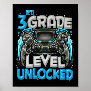Póster 3.ᵉʳ Grado Desbloqueado Juego En 3er Grado De Vuel