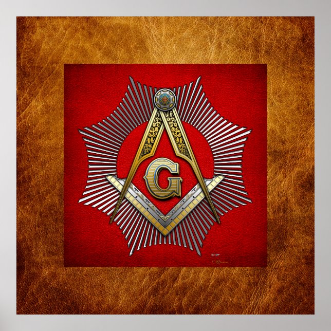 Póster 3.ᵉʳ Grado: Maestro Mason (Frente)