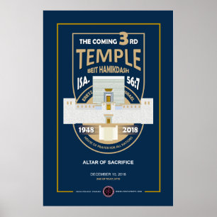 Póster 3.ᵉʳ Templo - Dedicación al Altar