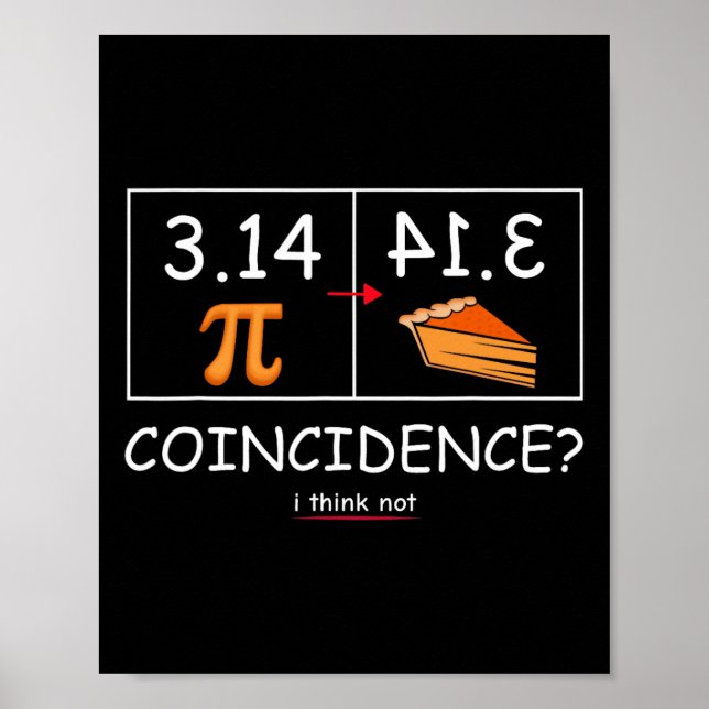 Póster 3.14 Coincidencia De Pie Creo Que No Es Graciosa L (Frente)