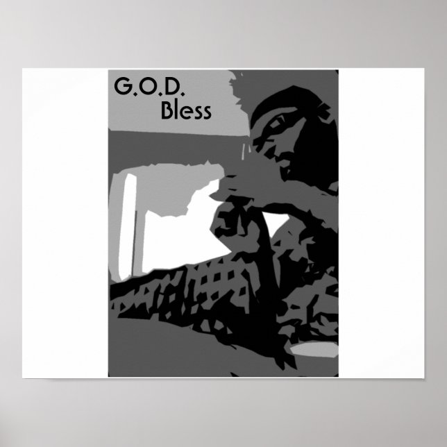 Póster 3 colores3, G.O.D., Bless (Frente)