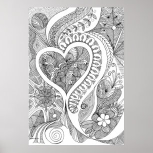 PÓSTER 3 CORAZONES