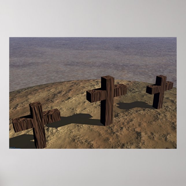 Póster 3 Crosses (Frente)