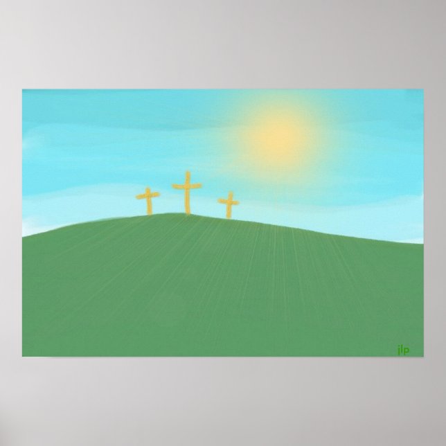 Póster 3 cruces por jlp (Frente)