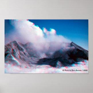 Póster 3-D/Monte Santa Elena/2005