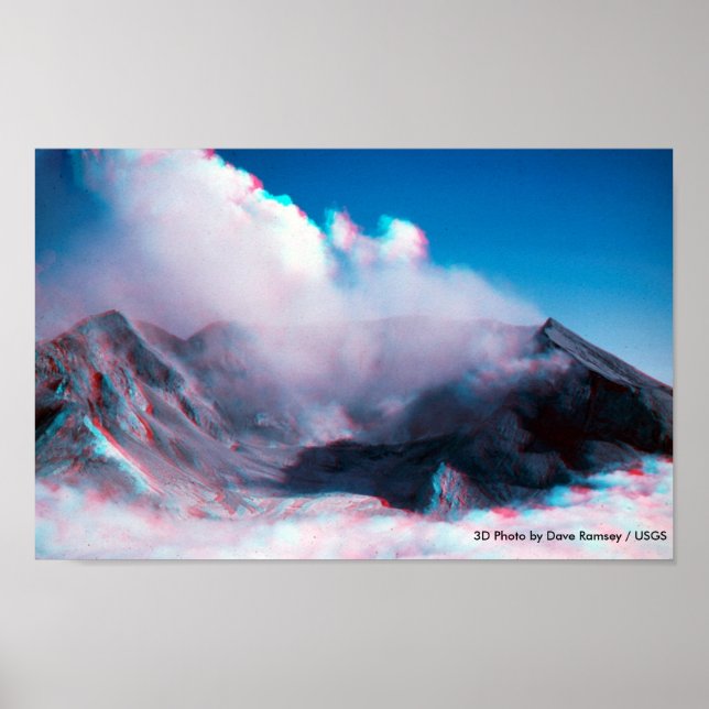 Póster 3-D/Monte Santa Elena/2005 (Frente)