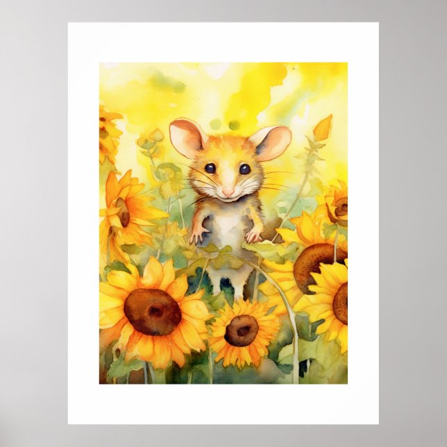 Póster 3 de 17 Sunflower Garden Miceville (Frente)