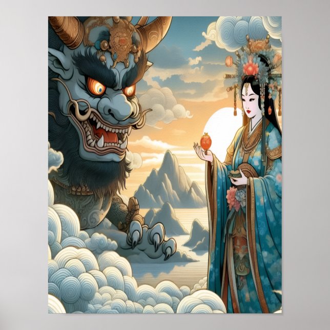 Póster 3 Deseos Oni (Frente)