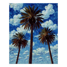 Póster 3 palmas