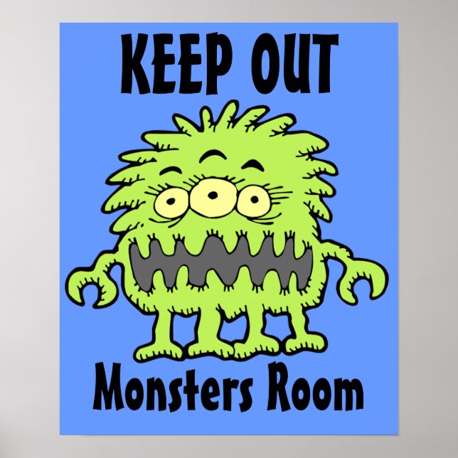 Póster 3 Poster de la puerta del Monstruo del Mongo Oído (Frente)