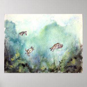Póster 3_sea_turtles_painting