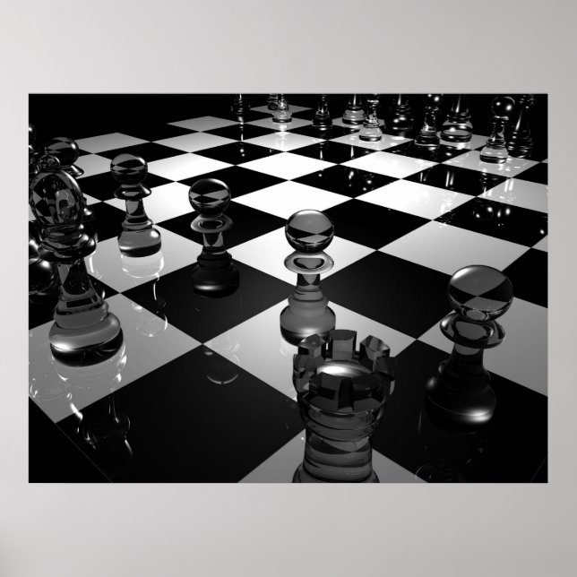 Póster 3d_chess_board_wallpaper_3d_model_3d_wallpaper_19 (Frente)