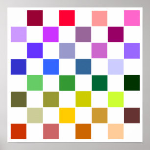 Póster 3D Chess TAG Grid (1-1/4" fridge magnets)