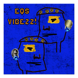 Póster 3D EQ VIBEZZ Glossy Poster!