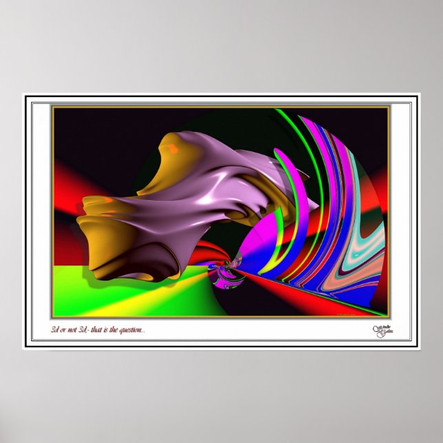 Póster 3d o no 3d... (Frente)