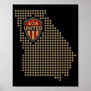 Póster 404 Atlanta Unida Jersey De Aficionado De Fútbol M