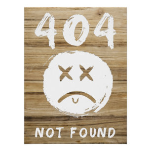 Póster 404 No Encontrado