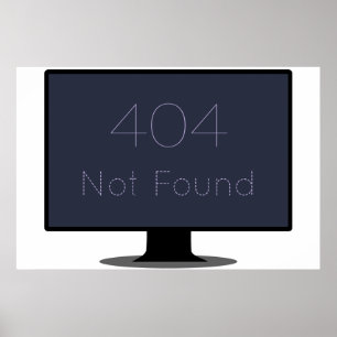 Póster 404 No Encontrado
