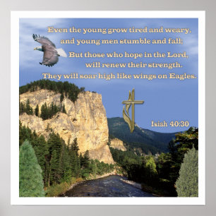 Póster 40:30 de Isaías - 31