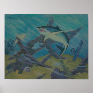Póster 40 Fatoms - Fantasía submarina