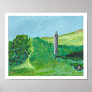 Póster 40 tonos verdes