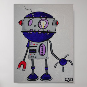 Póster 42-k...el robot más genial de la galaxia