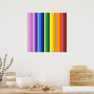 Póster 42 Rayos Espectro Arcoiris