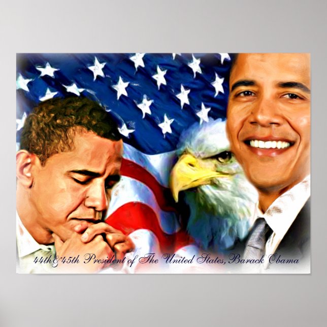 Póster 44º y 45º presidente, Barack Obama_Poster (Frente)