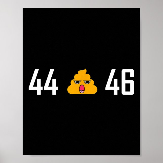 Póster - 44 45 46 Presidentes De Ee.Uu. - Anti Trump (Frente)