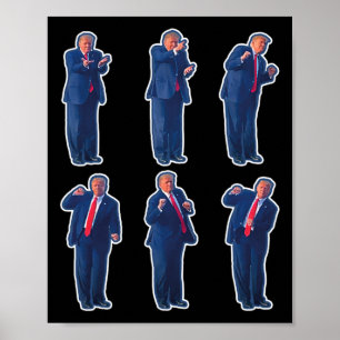 Póster 45 Danza Donald Trump 47.º presidente Trump 1