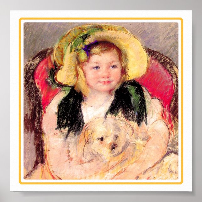 Póster 46b Sara Con Su Perro (Frente)