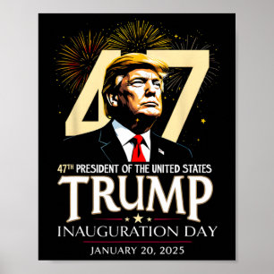 Póster 47º Día de la Inauguración del Presidente Trump 20