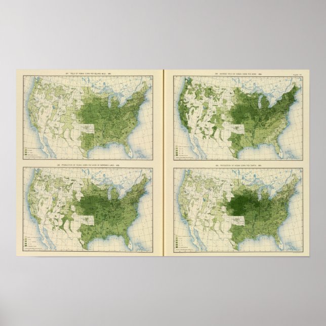 Póster 47 Maíz 1890 (Frente)