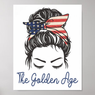 Póster 47 Trump Edad de Oro Inauguración Usa América Patr