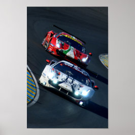 Póster 488 GTE EVO 24 Horas de Le Mans 2022
