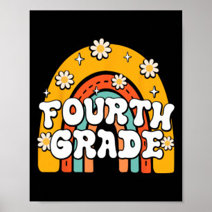 Póster 4.ª Escuela De Primer Grado De Vuelta A La Escuela