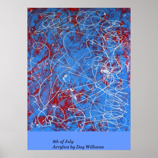 Póster 4 de julio (Frente)