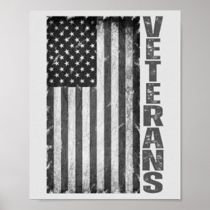 PÓSTER 4 DE JULIO, DÍA DE LOS VETERANOS DE BANDERA ESTADO