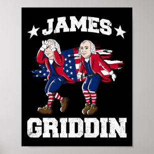 Póster 4 De Julio James Madison Griddy James Griddin 1