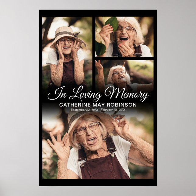 Póster 4 Fotos En Loving Memory (Frente)