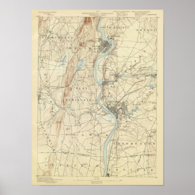 Póster 4 Hoja de Springfield (Frente)