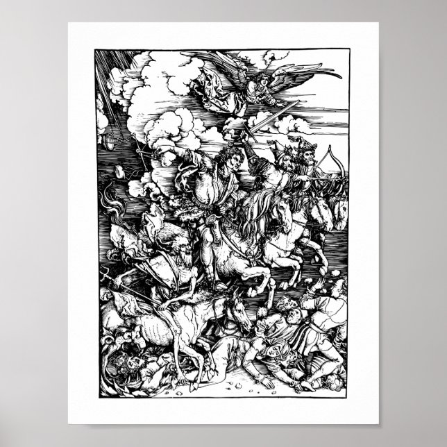 Póster 4 Horsemen of the Apocalypse (Frente)