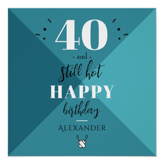 Póster 4 O y todavía caliente (Anverso)