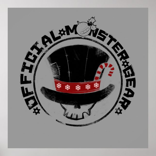 Póster 4 Pequeños monstruos - Logo de Andy Holiday (Frente)