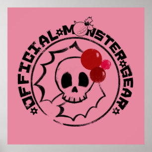 Póster 4 Pequeños monstruos - Logo de Nessa Holiday