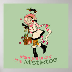 Póster 4 pequeños monstruos - Nessa Holiday