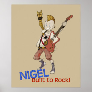 Póster 4 Pequeños monstruos - Nigel