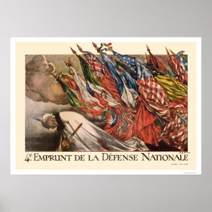 Póster 4to Préstamo de la defensa nacional